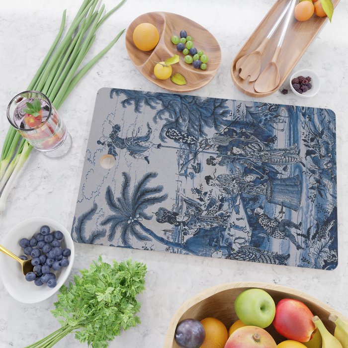 17th Century Delftware Chinoiserie Cutting Board Gallery Image 2