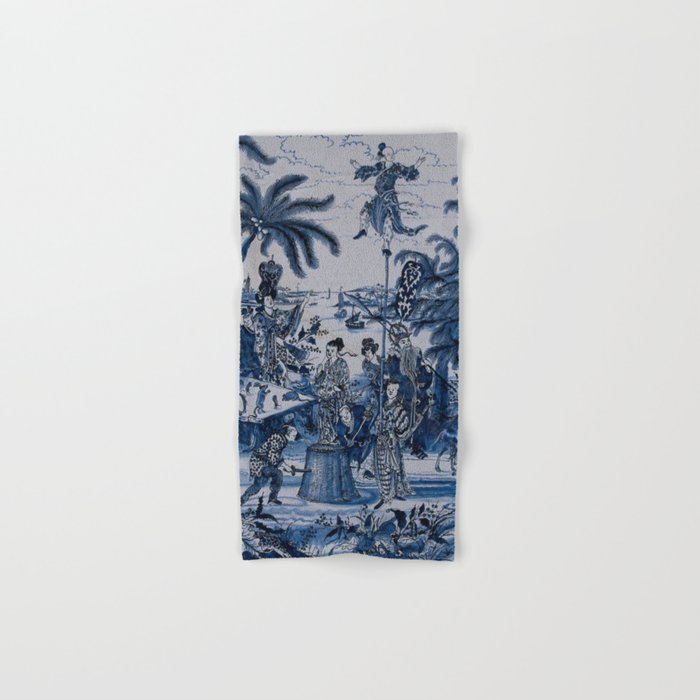 17th Century Delftware Chinoiserie Bath Towel Gallery Image 1