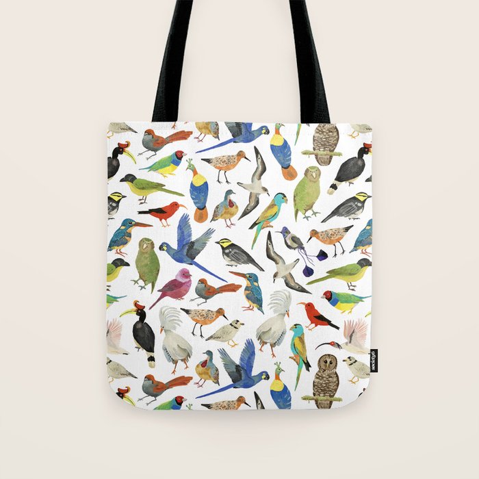 Endangered Birds Around the World Tote Bag Gallery Image 1