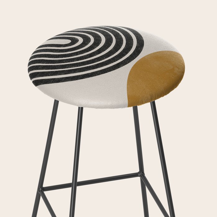 Mid Century Modern Stool Gallery Image 2