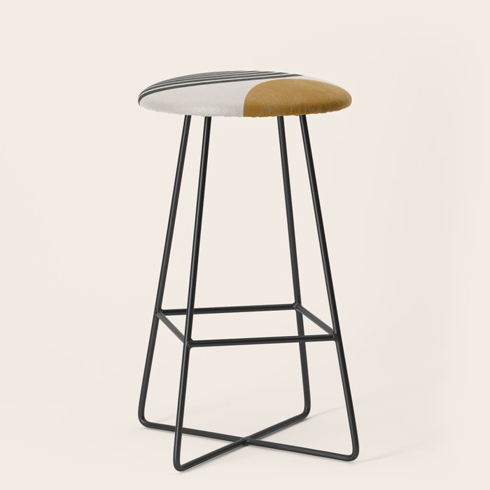 Mid Century Modern Stool Gallery Image 1