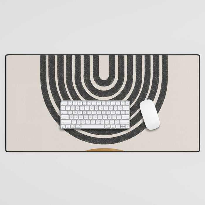 Mid Century Modern Desk Mat Gallery Image 1