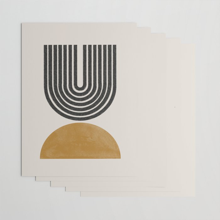 Mid Century Modern Wrapping Paper Gallery Image 3