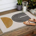Mid Century Modern Outdoor Rug Gallery Image 2