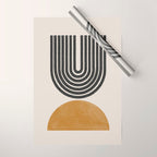 Mid Century Modern Wrapping Paper Gallery Image 1