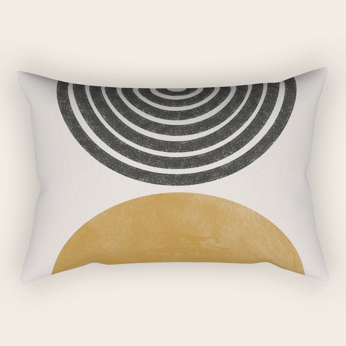 Mid Century Modern Rectangular Pillow Gallery Image 2
