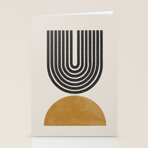 Mid Century Modern Stationery Card Gallery Image 1