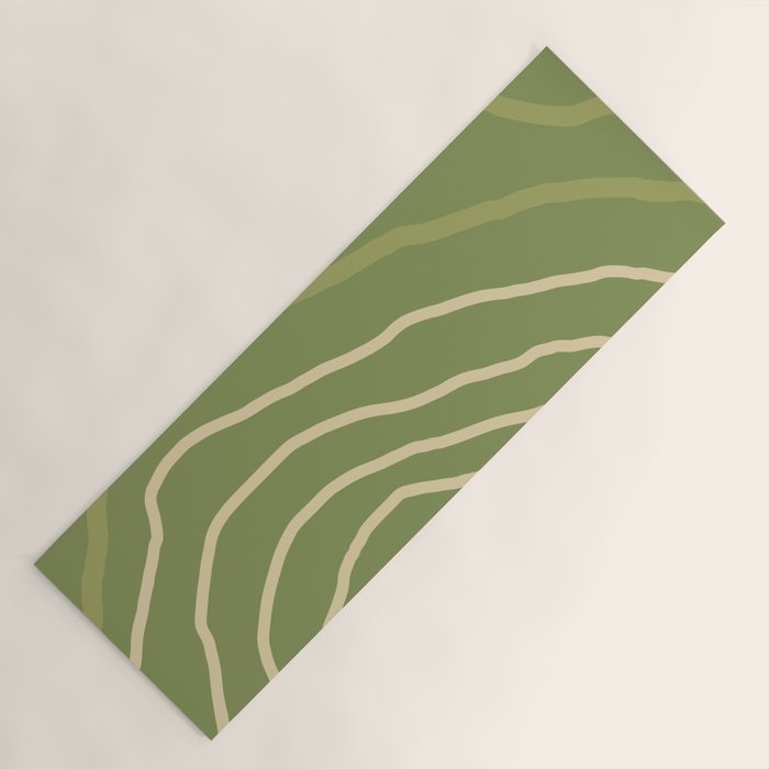 Mountain Contour III Yoga Mat Gallery Image 1