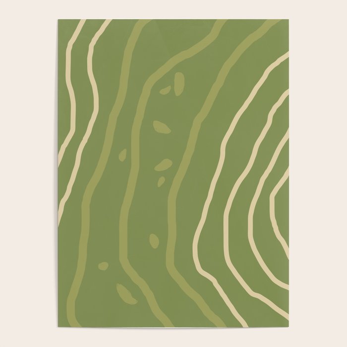 Mountain Contour III Poster Gallery Image 1
