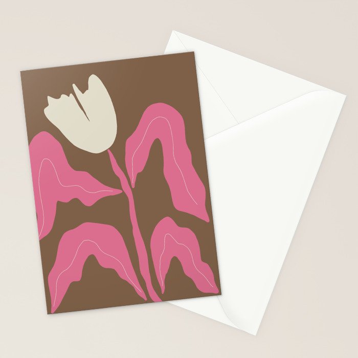 Happy Tulip Stationery Card Gallery Image 2