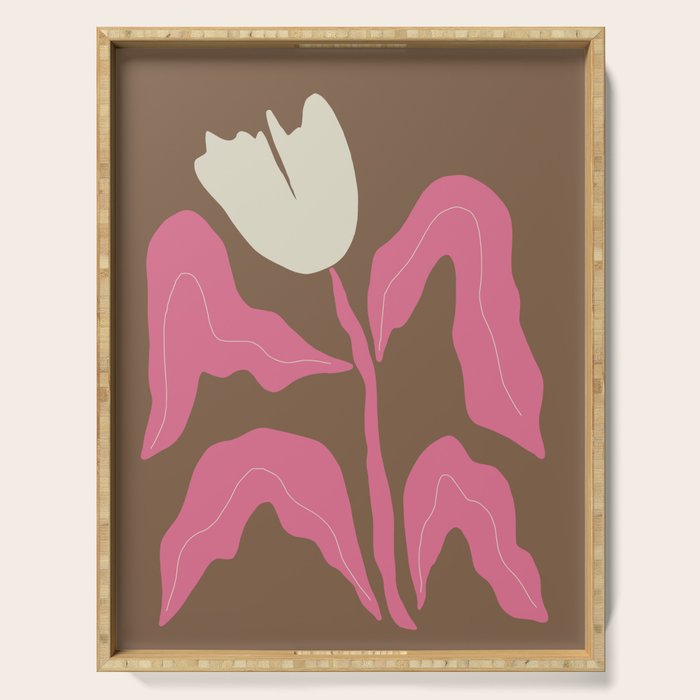 Happy Tulip Serving Tray Gallery Image 1