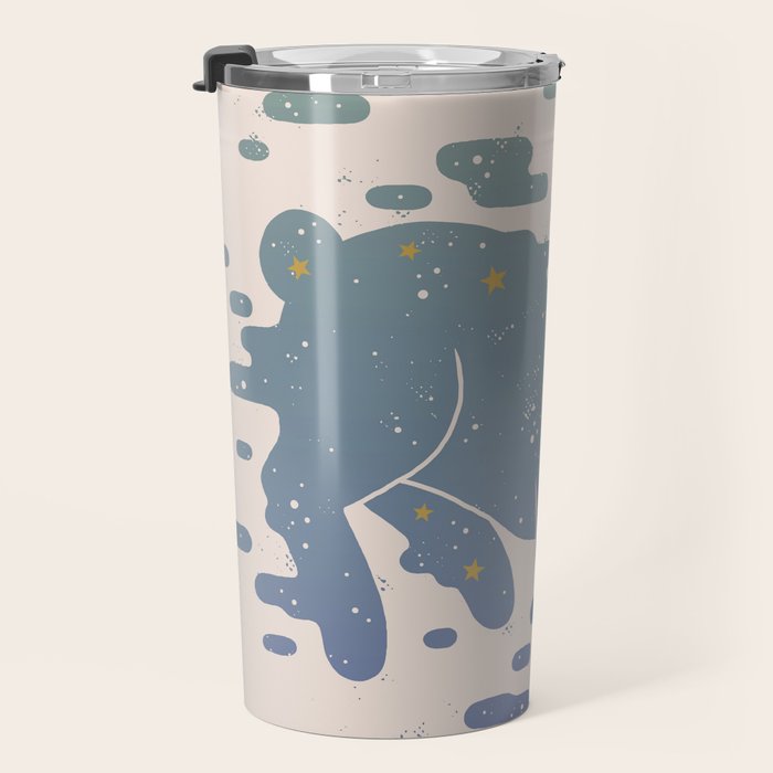 Lepus Constellation: Pastel Travel Mug Gallery Image 3