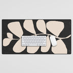 Abstract Minimal -Plant 3/2 Desk Mat Gallery Image 1