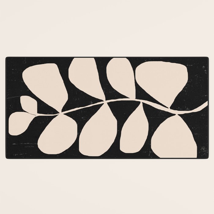 Abstract Minimal -Plant 3/2 Desk Mat Gallery Image 3