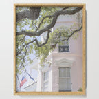 Morning in Charleston x Historic Charleston South Carolina Photography Serving Tray Gallery Image 1