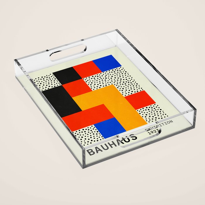 BAUHAUS 01: Exhibition 1923 | Mid Century Series  Acrylic Tray Gallery Image 1