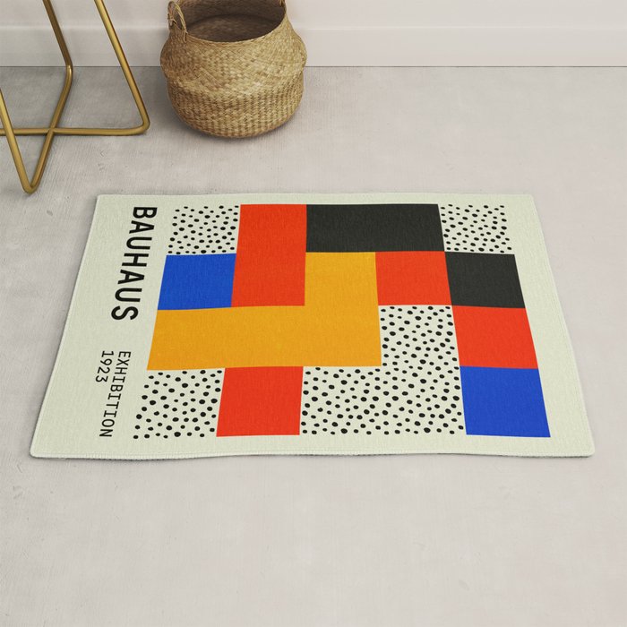BAUHAUS 01: Exhibition 1923 | Mid Century Series  Rug Gallery Image 1
