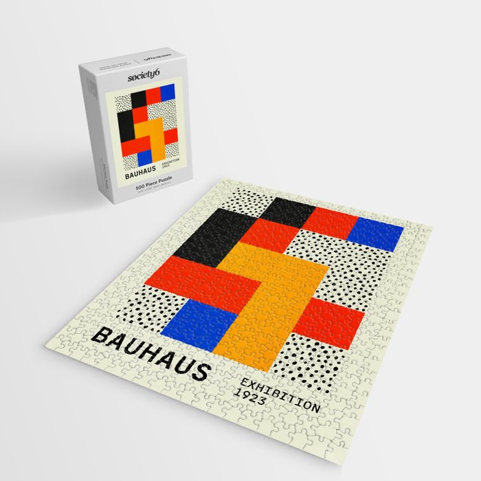 BAUHAUS 01: Exhibition 1923 | Mid Century Series  Jigsaw Puzzle Gallery Image 2