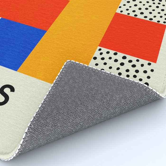 BAUHAUS 01: Exhibition 1923 | Mid Century Series  Rug Gallery Image 4