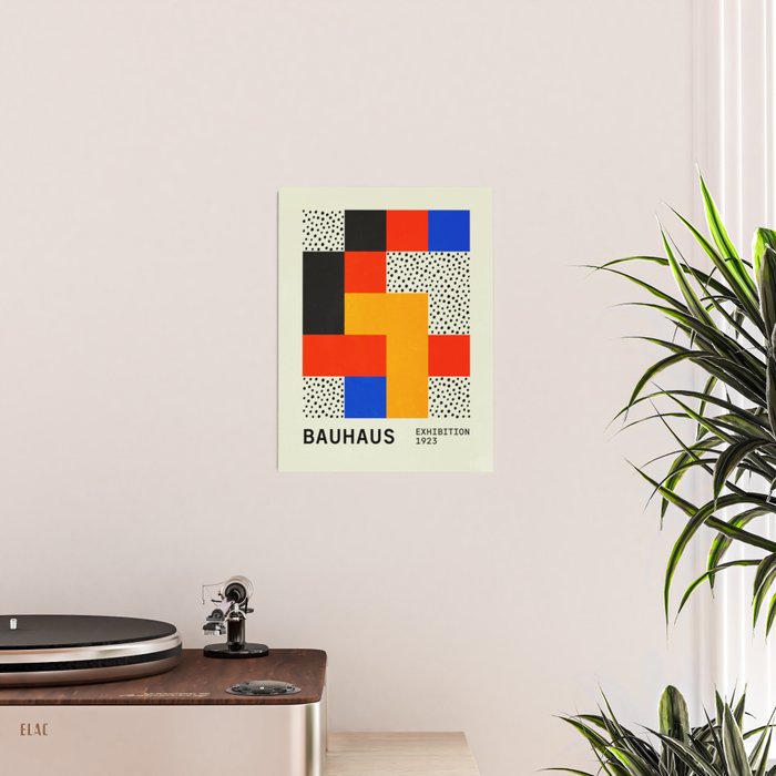 BAUHAUS 01: Exhibition 1923 | Mid Century Series  Poster Gallery Image 2