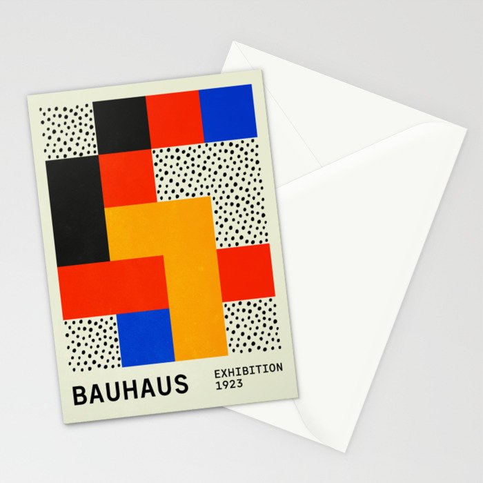 BAUHAUS 01: Exhibition 1923 | Mid Century Series  Stationery Card Gallery Image 2