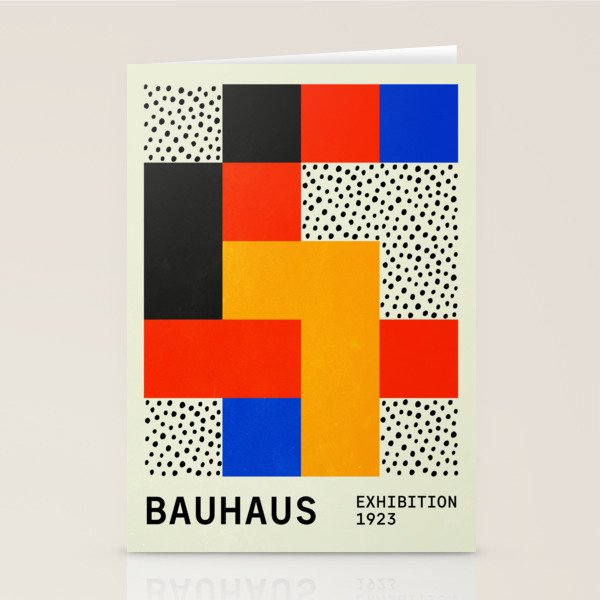 BAUHAUS 01: Exhibition 1923 | Mid Century Series  Stationery Card Gallery Image 2