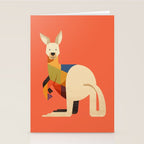 Kangaroo Stationery Card Gallery Image 2