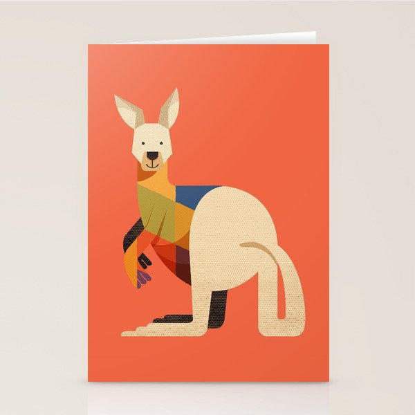Kangaroo Stationery Card Gallery Image 2