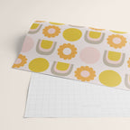 Floral Sunshine Rainbow Pattern Wrapping Paper Gallery Image 2
