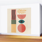 Geometric Shapes 253 Wall Mural Gallery Image 2