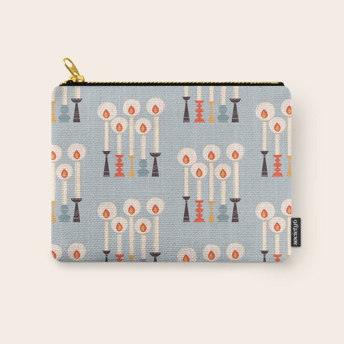 Festive Candles Carry All Pouch Gallery Image 1