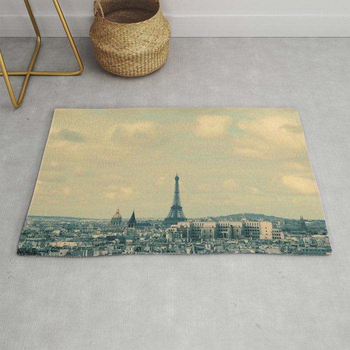 Paris In Blue Rug Gallery Image 1