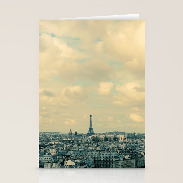 Paris In Blue Stationery Card Gallery Image 1