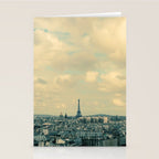 Paris In Blue Stationery Card Gallery Image 2