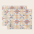 Red and Yellow tiles Placemat Gallery Image 1