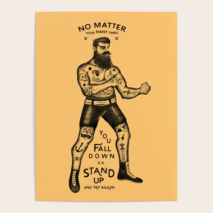 STAND UP AND TRY AGAIN Poster Gallery Image 1