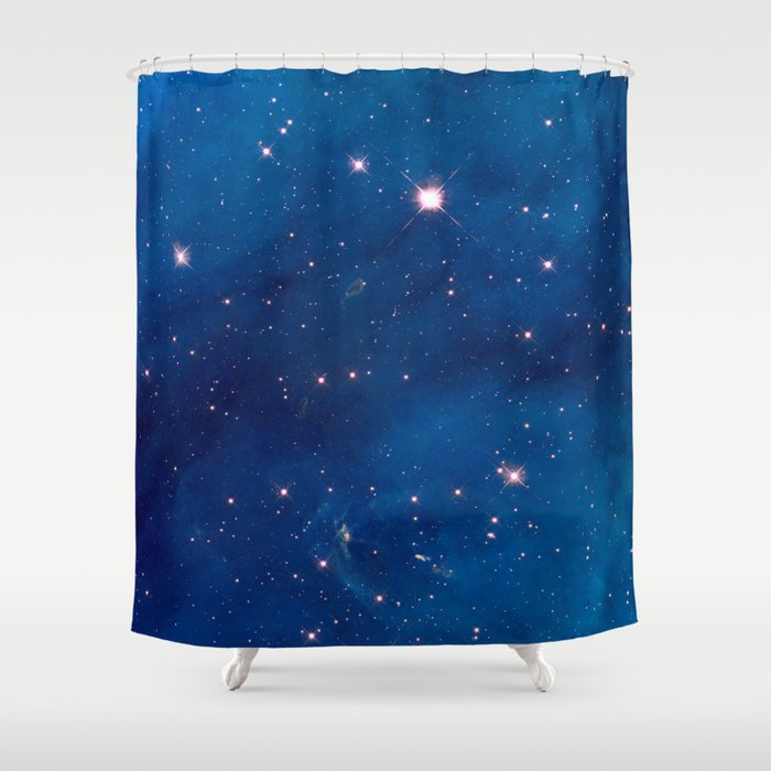 Space 07 Shower Curtain Gallery Image 1