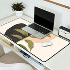 Abstract Art Tropical Leaf 21 Desk Mat Gallery Image 2