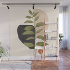 Abstract Art Tropical Leaf 21 Wall Mural Gallery Image 1