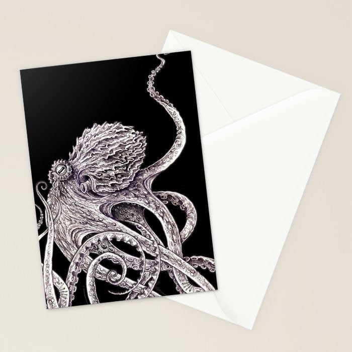 Cephalopod Stationery Card Gallery Image 2