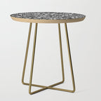 White Olive Branches Side Table Gallery Image 1
