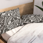 White Olive Branches Pillow Sham Gallery Image 2