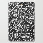 White Olive Branches Cutting Board Gallery Image 1