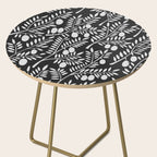 White Olive Branches Side Table Gallery Image 2