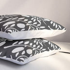 White Olive Branches Pillow Sham Gallery Image 3