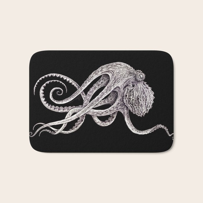 Cephalopod Bath Mat Gallery Image 1