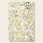 Gold Olive Branches Cutting Board Gallery Image 1
