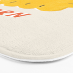 Born to roar Bath Mat Gallery Image 3