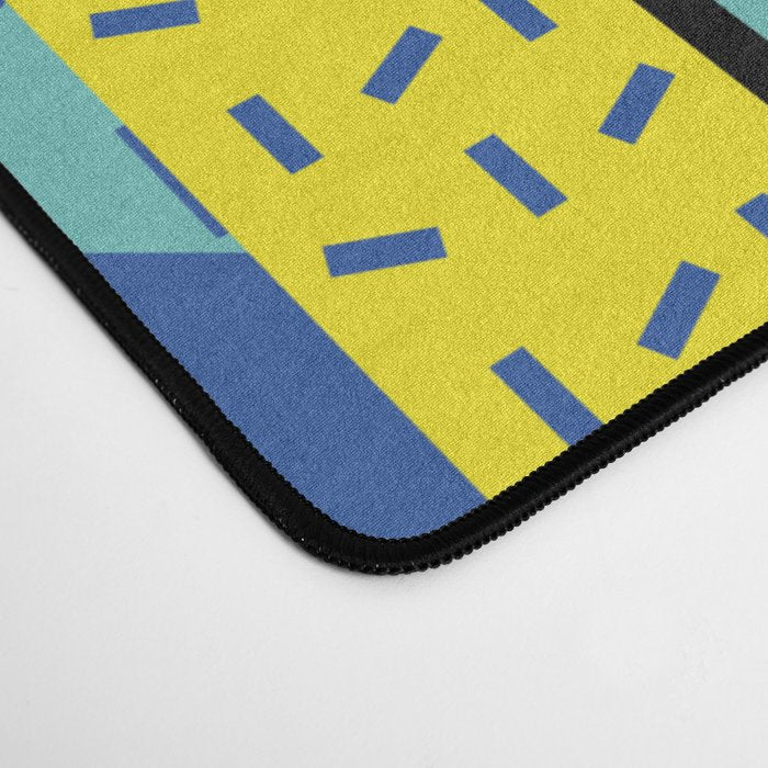 Memphis Pattern 14 - 80s Retro Desk Mat Gallery Image 4