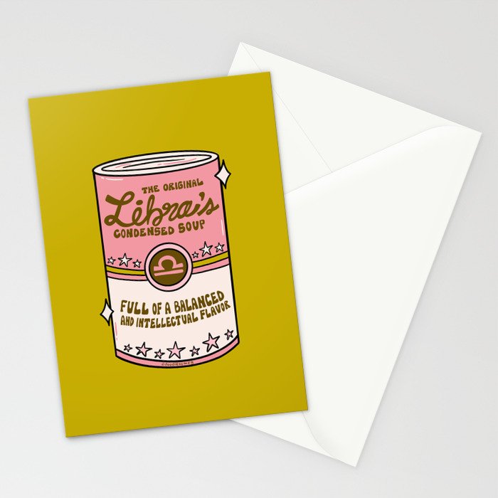 Libra Soup Stationery Card Gallery Image 2